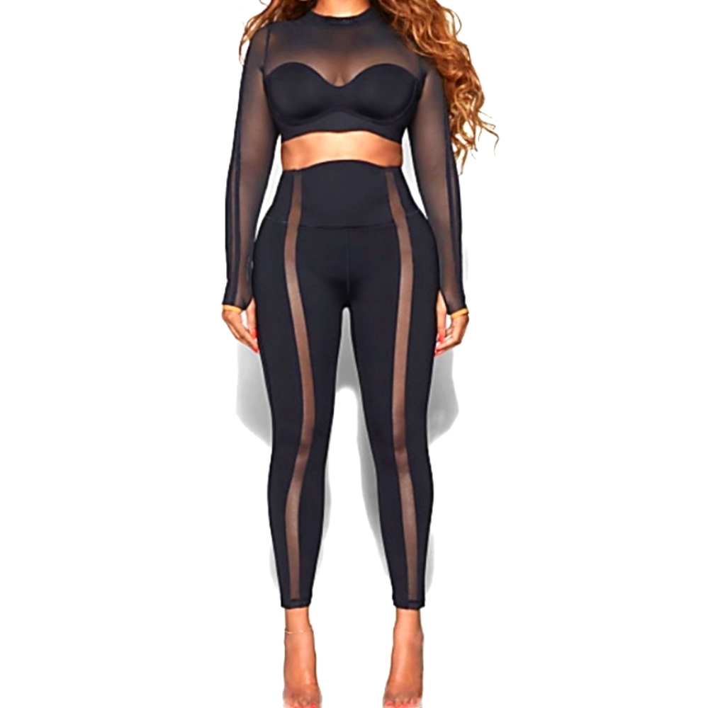 Adidas x Ivy Park Drip 2.2 Crop Top and Leggings
